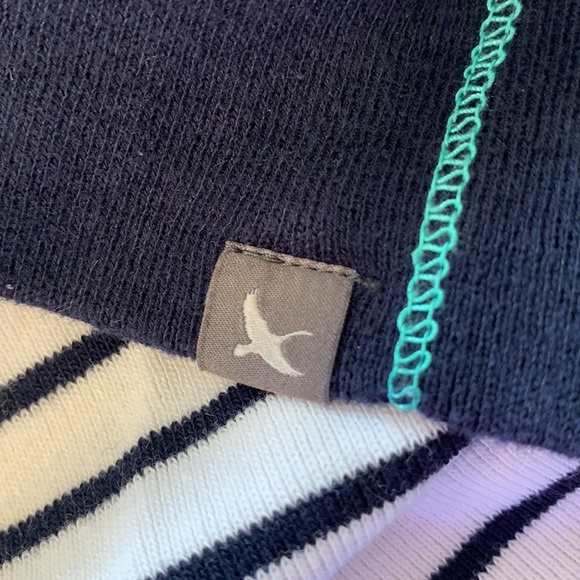 EDDIE BAUER Breton Maritime Striped Sweater S - Picture 5 of 12